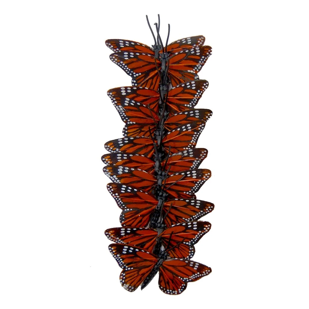 Outlet ⭐ 12 Packs: 10 ct. (120 total) Assorted 7.8" Monarch Butterflies by Ashland® 😍 4 Outlet ⭐ 12 Packs: 10 ct. (120 total) Assorted 7.8" Monarch Butterflies by Ashland® 😍 - Image 2