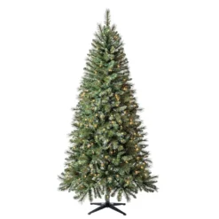 Cheap ⌛ 7ft. Pre-Lit Willow Pine Artificial 😀 Christmas Tree, Clear Lights by Ashland® 💯