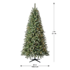 Cheap β 7ft. Pre-Lit Willow Pine Artificial π Christmas Tree, Clear Lights by Ashland® π― 15 Cheap β 7ft. Pre-Lit Willow Pine Artificial π Christmas Tree, Clear Lights by Ashland® π― -Outlet Yuletide Joy Store 10151879 14