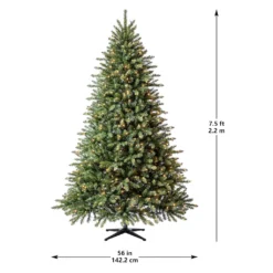 Top 10 🎉 7.5ft. Pre-Lit Hartford Pine Artificial 🎉 Christmas Tree, Clear Lights by Ashland® ❤️ -Outlet Yuletide Joy Store 10151894 13