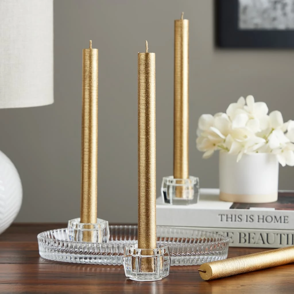 Buy ✔️ Élégance™ Spun Glitter Taper Candles by Ashland® ✨ 4 Buy ✔️ Élégance™ Spun Glitter Taper Candles by Ashland® ✨ - Image 2