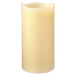 Best deal ⌛ Flameless Real Wax LED Pillar by Ashland®, Vanilla 🔥 -Outlet Yuletide Joy Store 10161418 31