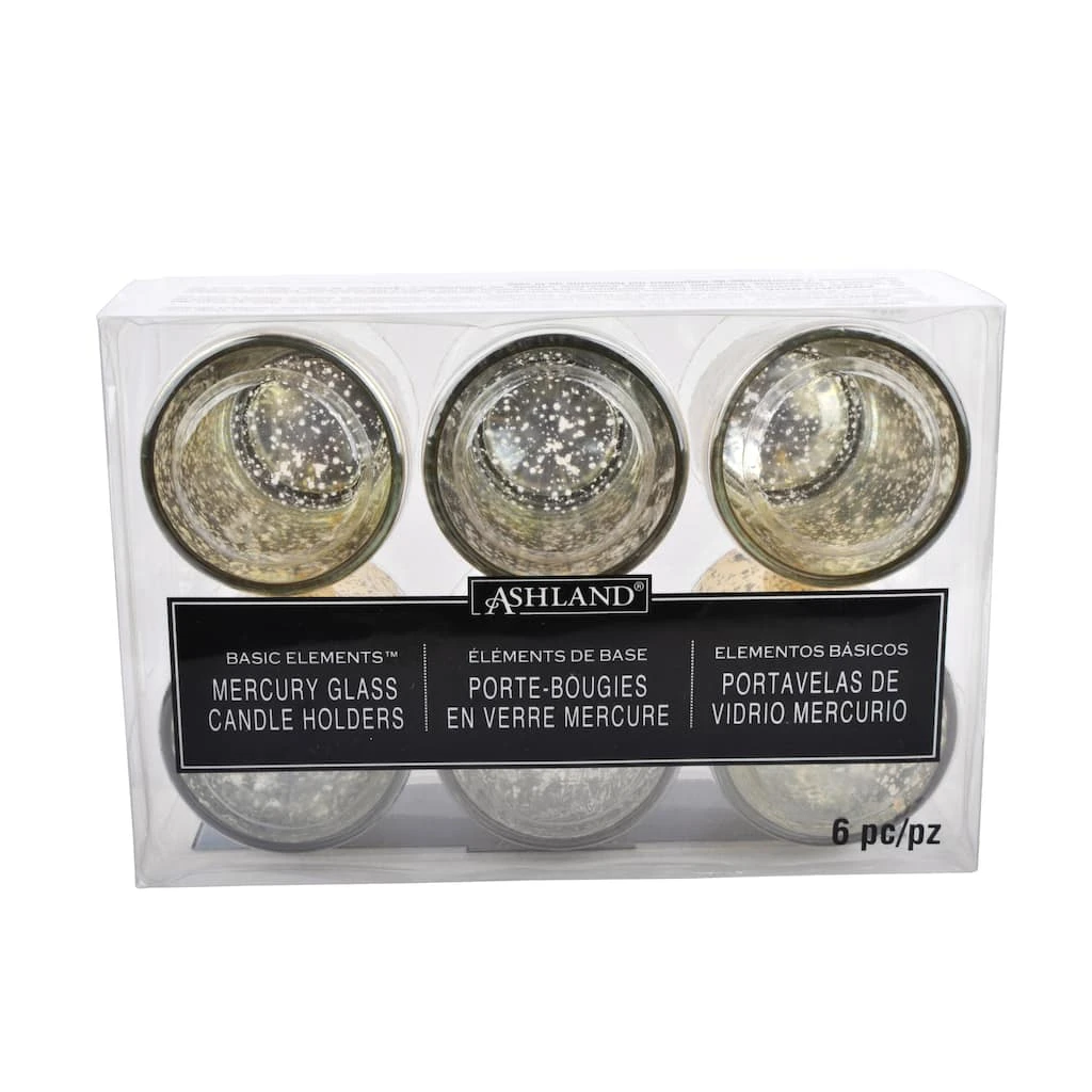 Deals ✨ Mercury Glass Votive Holders by Ashland® Élégance™ 🥰 3 Deals ✨ Mercury Glass Votive Holders by Ashland® Élégance™ 🥰