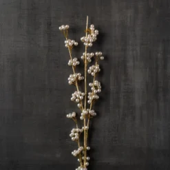 Buy ✔️ Cream Jeweled Bead Spray by Ashland® 👏 -Outlet Yuletide Joy Store 10213279 25