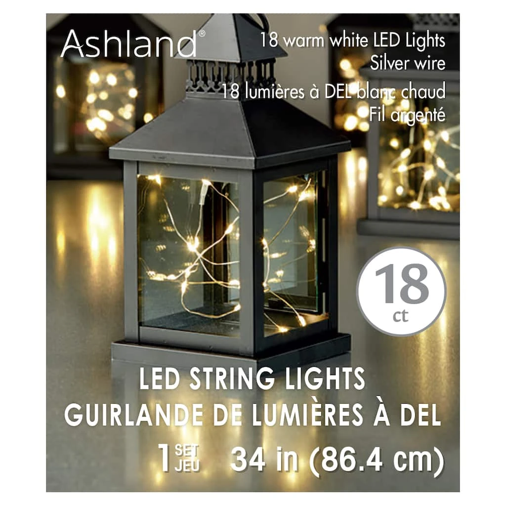 Best Sale π 18ct. Warm White LED String Lights by Ashland® π 3 Best Sale π 18ct. Warm White LED String Lights by Ashland® π