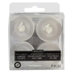 Budget 😍 12 Packs: 4 ct. (48 total) Color Changing Flameless LED Tealights by Ashland® 🌟