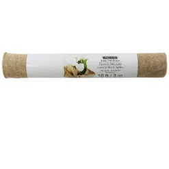 Wholesale 🤩 Ashland™ Burlap Runner, Tight Weave 🛒 -Outlet Yuletide Joy Store 10276103 5