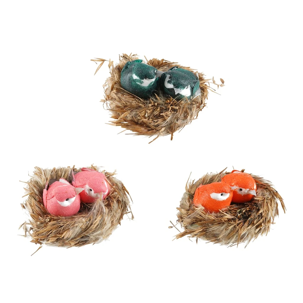 Best Sale ❤️ Assorted Bird in Nest by Ashland® ⌛ 3 Best Sale ❤️ Assorted Bird in Nest by Ashland® ⌛