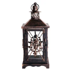 Hot Sale ✔️ 12" Damask Metal Lantern by Ashland® ✔️ 7 Hot Sale ✔️ 12" Damask Metal Lantern by Ashland® ✔️ -Outlet Yuletide Joy Store 10287918 1