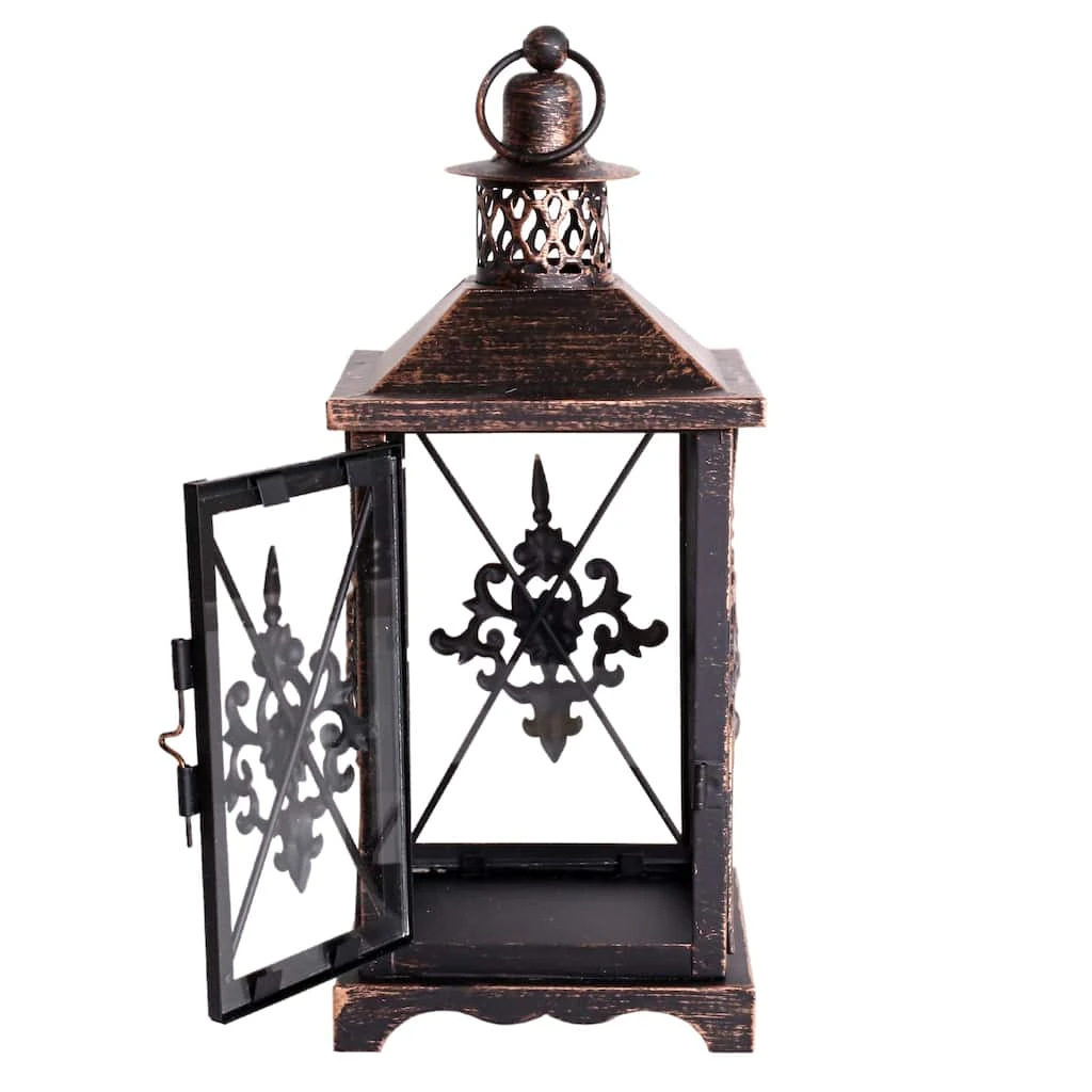 Hot Sale ✔️ 12" Damask Metal Lantern by Ashland® ✔️ 3 Hot Sale ✔️ 12" Damask Metal Lantern by Ashland® ✔️