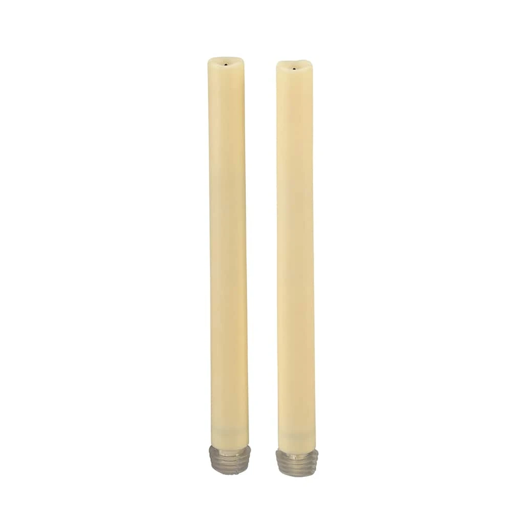 Brand new π 9" Cream Flameless LED Taper Candles, 2ct. by Ashland® π 3 Brand new π 9" Cream Flameless LED Taper Candles, 2ct. by Ashland® π