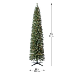 Coupon ❤️ 7ft. Pre-Lit Artificial Christmas Tree, Clear Lights by Ashland® 🛒 -Outlet Yuletide Joy Store 10293311 14