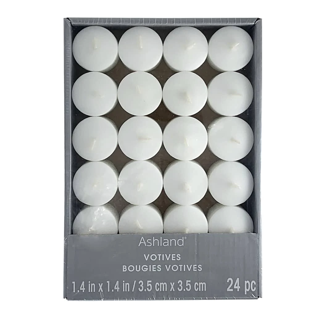 Top 10 β Votives Value Pack by Ashland® Basic Elements™, 24ct. π 3 Top 10 β Votives Value Pack by Ashland® Basic Elements™, 24ct. π