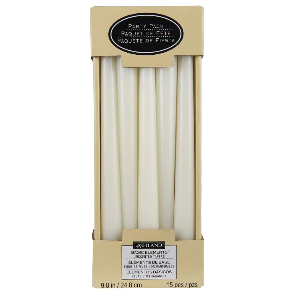 Cheapest ✔️ Ashland® Taper Candles Party Pack ⌛ 3 Cheapest ✔️ Ashland® Taper Candles Party Pack ⌛