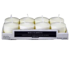 New 😉 Ashland® Basic Elements™ Ivory Pillar Candles, Value Pack 🌟