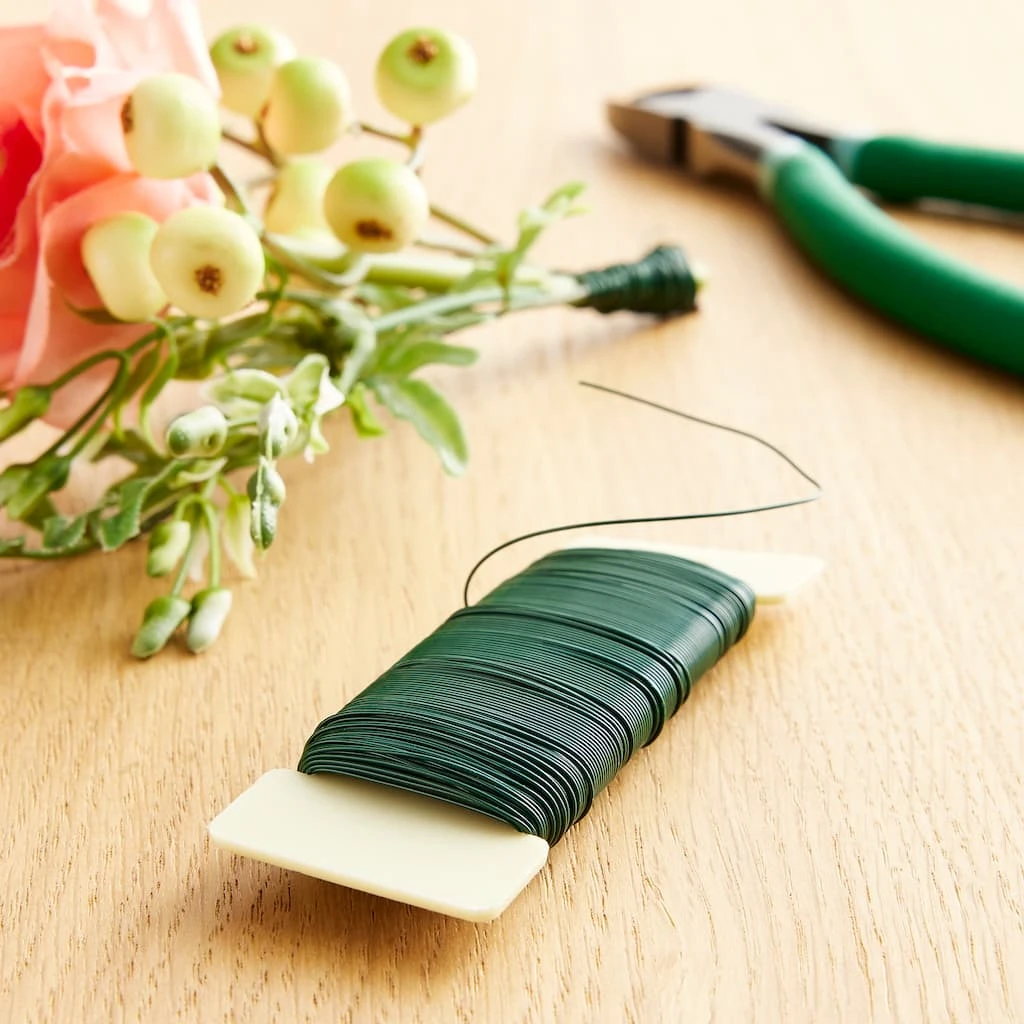 Discount ๐ Green Floral Wire, 24 Gauge by Ashland® ๐ 4 Discount ๐ Green Floral Wire, 24 Gauge by Ashland® ๐ - Image 2
