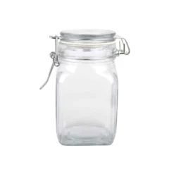 Best Sale ⌛ Square Glass Jar with Latch by Ashland® 🎉