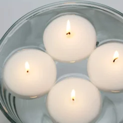 Promo ✨ White Floating Candles by Ashland® Basic Elements™ ⭐ -Outlet Yuletide Joy Store 10360224 3