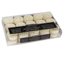 Best reviews of 🥰 12 Packs: 30 ct. (360 total) Basic Elements™ Ivory Tealight Candles by Ashland® 💯