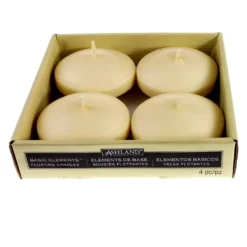 Discount ✨ 12 Packs: 4 ct. (48 total) Basic Elements™ Ivory Floating Candles by Ashland® ⭐ -Outlet Yuletide Joy Store 10363779 2 1