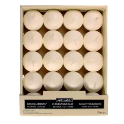 Hot Sale 😀 Ivory Floater Candle by Ashland® ✨