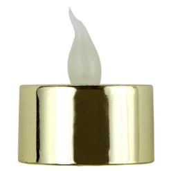 Wholesale ✔️ Gold Flameless Tealights By Ashland® ✔️ -Outlet Yuletide Joy Store 10363831 2