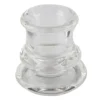 Buy 🌟 12 Pack: 2.25" Chunky Glass Taper Candle Holder by Ashland® 😍