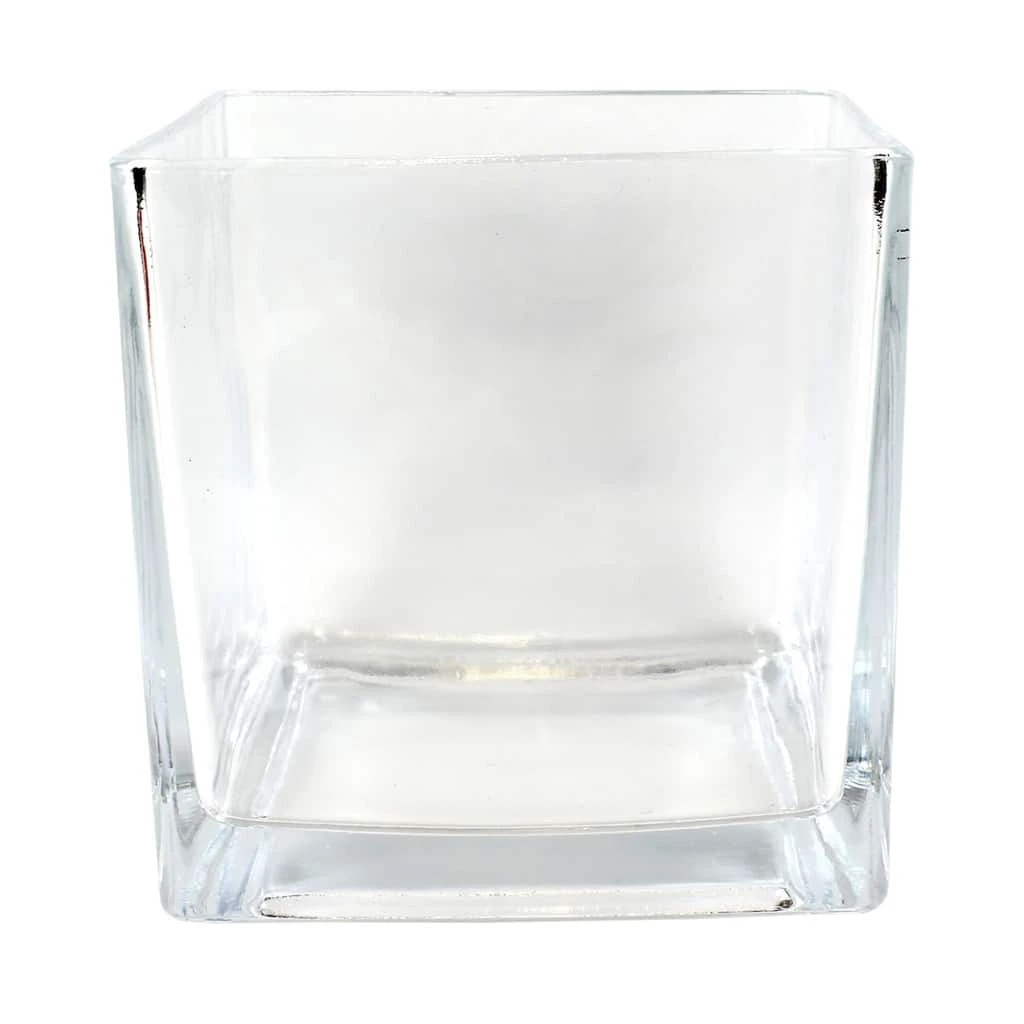 Brand new 🎁 6" Square Glass Vase by Ashland® 🧨 5 Brand new 🎁 6" Square Glass Vase by Ashland® 🧨 - Image 3