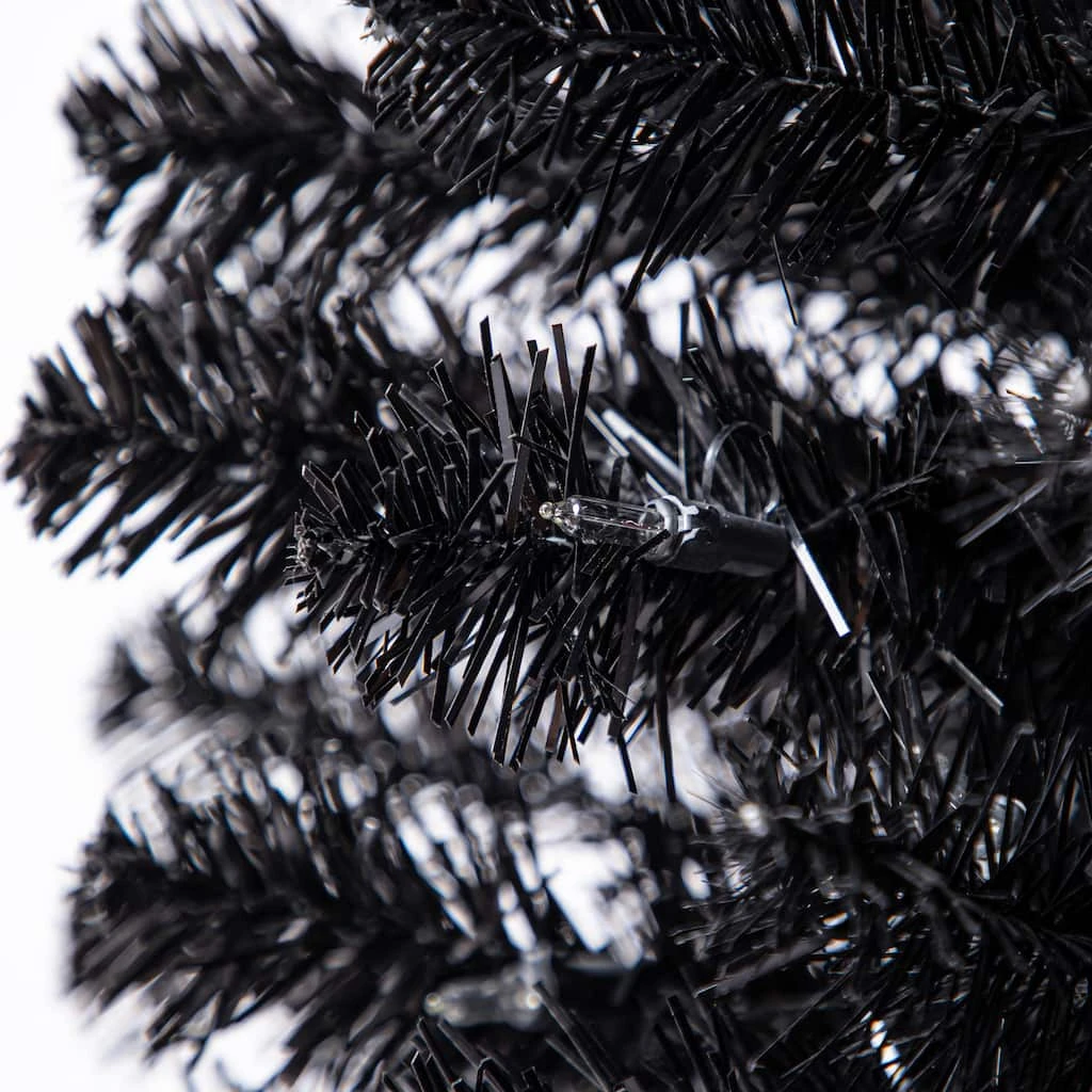 Cheap ✔️ 6ft. Pre-Lit Artificial Black Pencil 🔥 Christmas Tree, Clear Lights by Ashland® ❤️ 7 Cheap ✔️ 6ft. Pre-Lit Artificial Black Pencil 🔥 Christmas Tree, Clear Lights by Ashland® ❤️ - Image 5