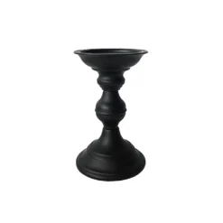 Best deal ⭐ 12 Pack: 6" Black Metal Pillar Candle Holder by Ashland® 🎉 -Outlet Yuletide Joy Store 10465809 1