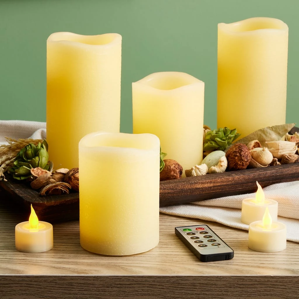 Cheapest 🤩 Basic Elements™ Ivory LED Candle Set with Remote By Ashland® 🎉 4 Cheapest 🤩 Basic Elements™ Ivory LED Candle Set with Remote By Ashland® 🎉 - Image 2