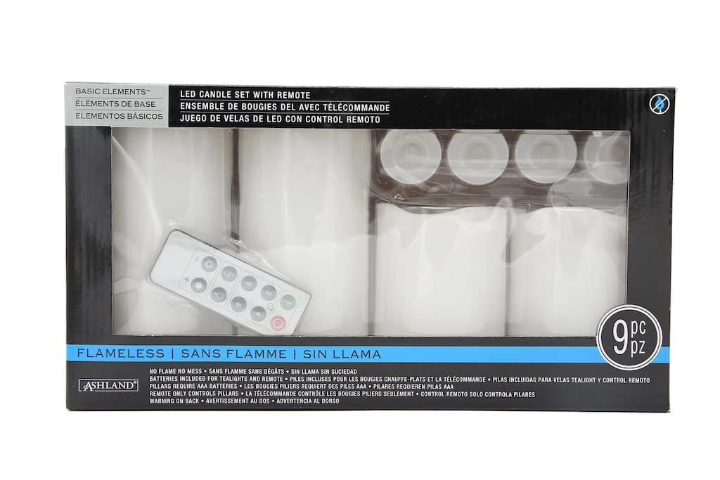 Cheap π 4 Pack: Basic Elements™ White LED Candle Set with Remote by Ashland® π― 3 Cheap π 4 Pack: Basic Elements™ White LED Candle Set with Remote by Ashland® π―
