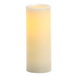 Brand new ✔️ White 3" x 8" LED Pillar Candle By Ashland® ❤️ -Outlet Yuletide Joy Store 10466490