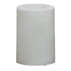 Buy 🔥 White 3" x 4" LED Outdoor Pillar Candle By Ashland® 🌟