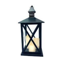 Deals ✔️ 19" Lantern with LED Candles by Ashland® 🧨