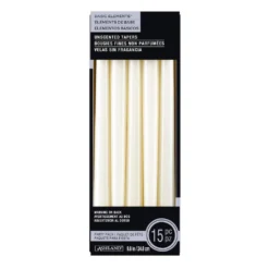 Cheapest 💯 Basic Elements™ Ivory Unscented Taper Party Pack By Ashland® ✔️