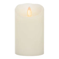 Flash Sale ✨ IFlicker Ivory 3" x 5" LED Pillar Candle by Ashland® ✔️ -Outlet Yuletide Joy Store 10470063