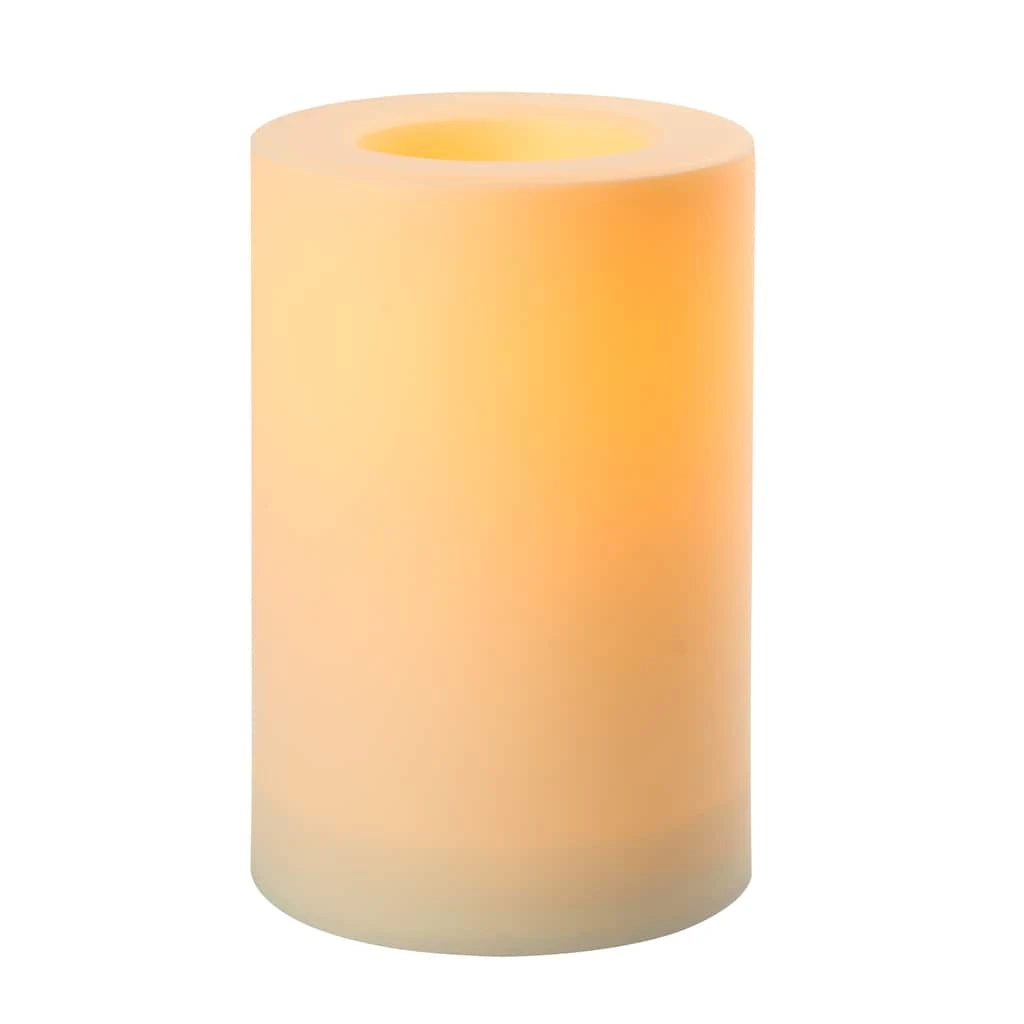 Promo 👍 8 Pack: 6" x 9" White LED Outdoor Pillar Candle by Ashland® ✨ 5 Promo 👍 8 Pack: 6" x 9" White LED Outdoor Pillar Candle by Ashland® ✨ - Image 3