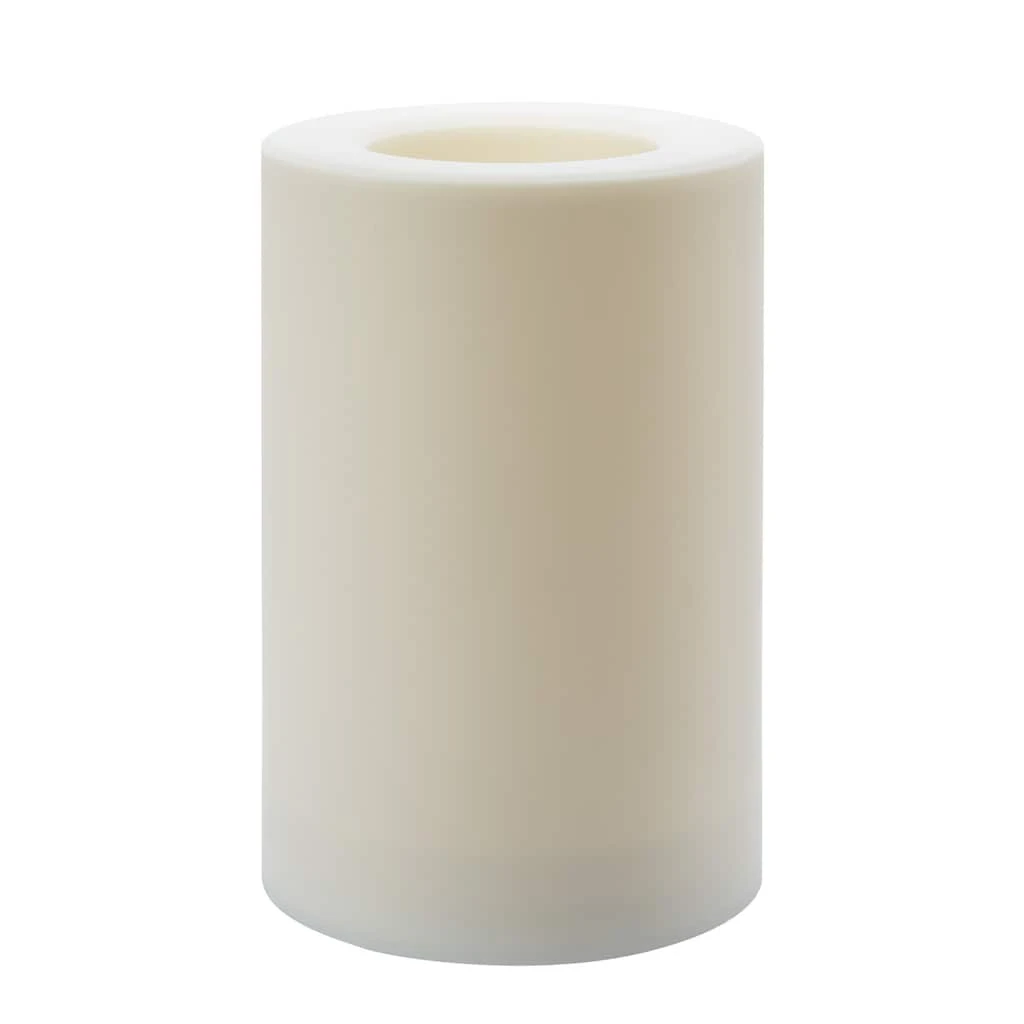 Promo 👍 8 Pack: 6" x 9" White LED Outdoor Pillar Candle by Ashland® ✨ 3 Promo 👍 8 Pack: 6" x 9" White LED Outdoor Pillar Candle by Ashland® ✨