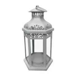 Best reviews of 🎉 6 Pack: 10.5" White Metal Lantern by Ashland® 👏