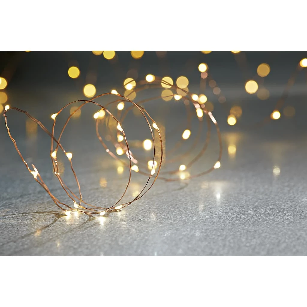 Discount 🌟 40ct. Warm White Copper Wire LED String Lights by Ashland® ❤️ 4 Discount 🌟 40ct. Warm White Copper Wire LED String Lights by Ashland® ❤️ - Image 2