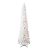 Outlet 🛒 7ft. Pre-Lit White Norway Artificial Pencil Christmas Tree, Clear Lights by Ashland® 🔥