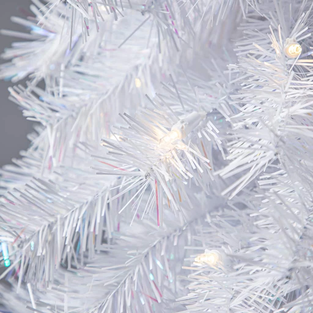 Outlet π 7ft. Pre-Lit White Norway Artificial Pencil Christmas Tree, Clear Lights by Ashland® π₯ 6 Outlet π 7ft. Pre-Lit White Norway Artificial Pencil Christmas Tree, Clear Lights by Ashland® π₯ - Image 4