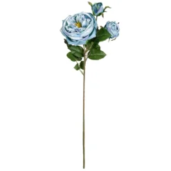 Cheapest 🌟 Teal English Rose Stem by Ashland® ⌛ -Outlet Yuletide Joy Store 10501506