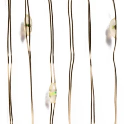 Deals ⭐ 12 Pack: 40ct. Turquoise Silver Wire LED String Lights by Ashland® ✔️ -Outlet Yuletide Joy Store 10501981 3 1