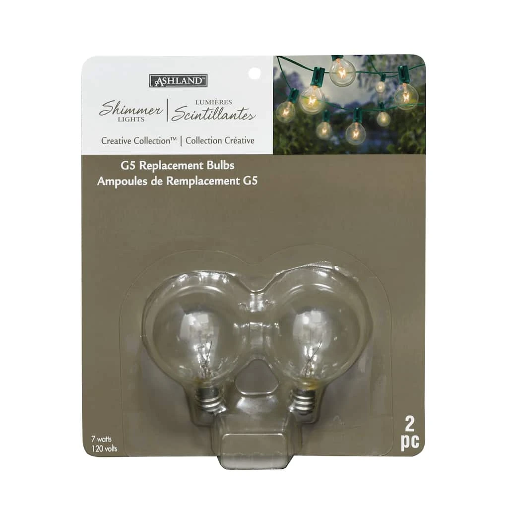 Wholesale ❤️ GLOBE REPLACEMENT BULB 2PK by Ashland ⌛ 3 Wholesale ❤️ GLOBE REPLACEMENT BULB 2PK by Ashland ⌛