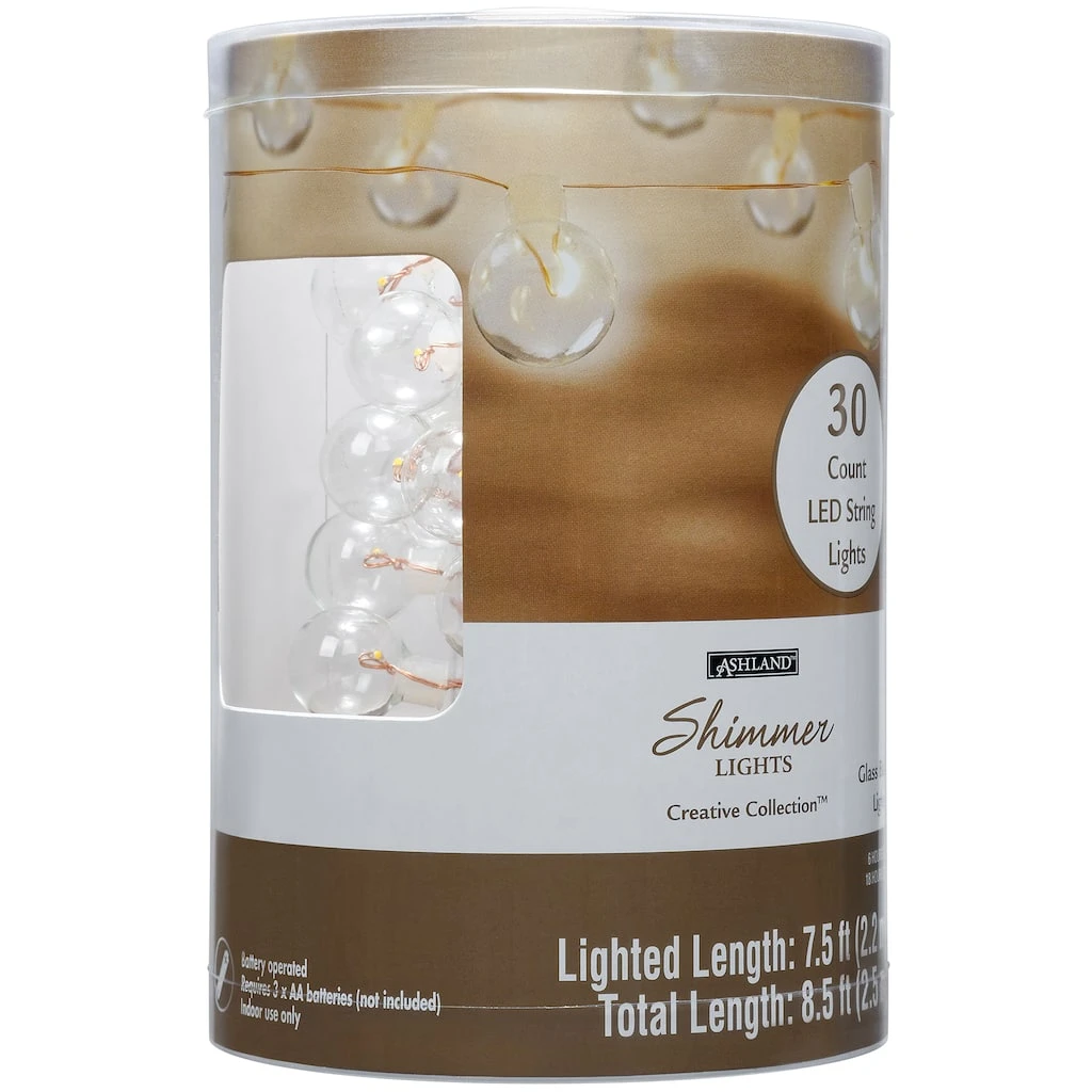 Best Sale π Creative Collection™ Shimmer Lights LED String Bulbs By Ashland™ π 3 Best Sale π Creative Collection™ Shimmer Lights LED String Bulbs By Ashland™ π
