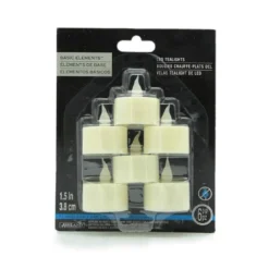 Outlet 😉 Basic Elements™ Ivory LED Tealights By Ashland® ❤️
