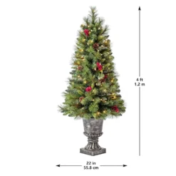 Discount ✨ 4ft. Pre-Lit Verona Artificial Christmas Tree, Clear Lights by Ashland® 🔔 -Outlet Yuletide Joy Store 10523322 13