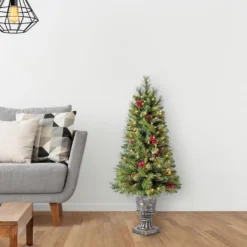 Discount ✨ 4ft. Pre-Lit Verona Artificial Christmas Tree, Clear Lights by Ashland® 🔔 -Outlet Yuletide Joy Store 10523322 15